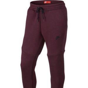 Garnet Nike Tech Fit Joggers